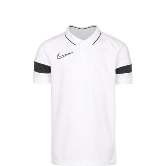 Academy 21 Dry Poloshirt Kinder, weiß / schwarz, zoom bei OUTFITTER Online