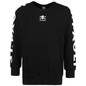 Totenkopf Block Sweatshirt Herren, schwarz / weiß, zoom bei OUTFITTER Online