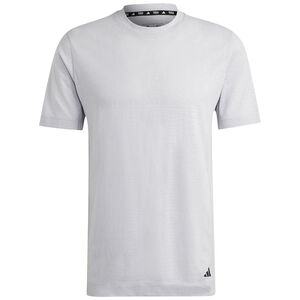 Yoga T-Shirt Herren, hellgrau / schwarz, zoom bei OUTFITTER Online