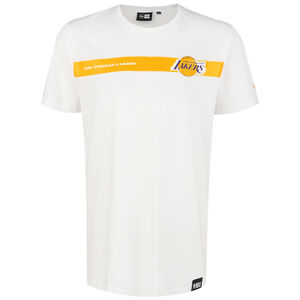 NBA Los Angeles Lakers Team Logo T-Shirt Herren, weiß / gelb, zoom bei OUTFITTER Online