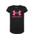 Sportstyle Graphic Trainingsshirt Kinder, schwarz / lila, zoom bei OUTFITTER Online