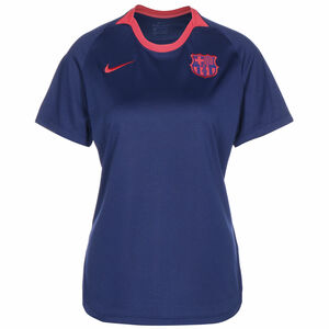 FC Barcelona Dry Trainingsshirt Damen, dunkelblau / rot, zoom bei OUTFITTER Online