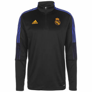 Real Madrid Warm Trainingssweat Herren, schwarz / blau, zoom bei OUTFITTER Online