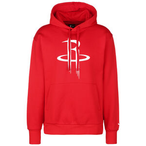 NBA Houston Rockets Fleece Logo Essentials Kapuzenpullover Herren, rot, zoom bei OUTFITTER Online