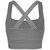 Yoga Gingham Crop Tanktop Damen, schwarz / weiß, zoom bei OUTFITTER Online