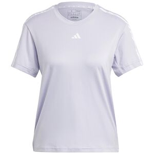 Train Essential 3 Stripes T-Shirt Damen, silber / weiß, zoom bei OUTFITTER Online