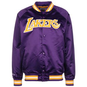 NBA Los Angeles Lakers Lightweight Satin Jacke Herren, lila / gelb, zoom bei OUTFITTER Online