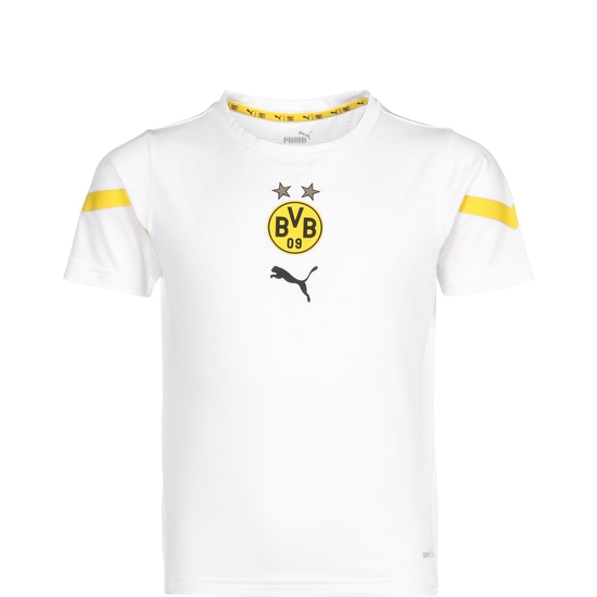 Borussia Dortmund Pre-Match Trikot Kinder, weiß / gelb, zoom bei OUTFITTER Online