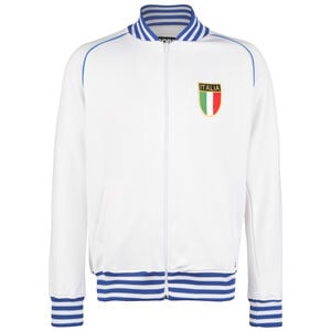Italien 1982 Retro Trainingsjacke Herren, weiß / blau, zoom bei OUTFITTER Online