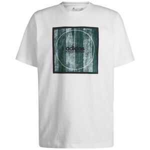 Tiro Box Graphic  T-Shirt Herren, weiß / grau, zoom bei OUTFITTER Online