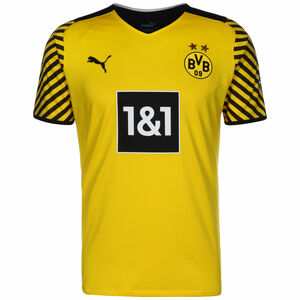 Borussia Dortmund Trikot Home Authentic 2021/2022 Herren, gelb / schwarz, zoom bei OUTFITTER Online