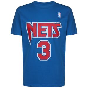 NBA New Jersey Nets Drazen Petrovic T-Shirt Herren, blau / rot, zoom bei OUTFITTER Online