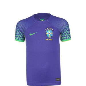 Brasilien Trikot Away Stadium WM 2022 Kinder, blau / grün, zoom bei OUTFITTER Online
