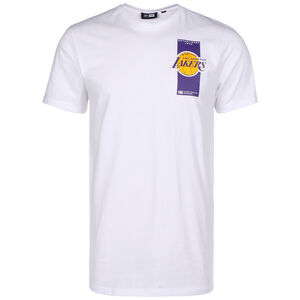NBA Repeat Back Logo Los Angeles Lakers T-Shirt Herren, weiß, zoom bei OUTFITTER Online