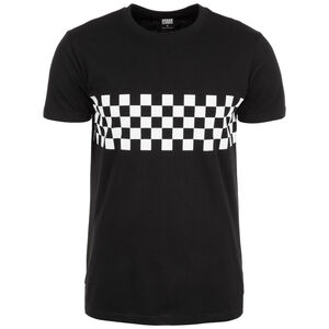 Check Panel T-Shirt Herren, schwarz / weiß, zoom bei OUTFITTER Online