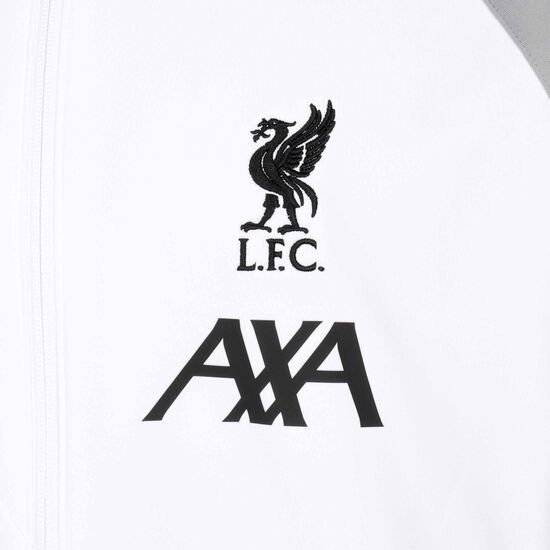 FC Liverpool Academy Pro Anthem Trainingsjacke Herren, weiß / grau, zoom bei OUTFITTER Online
