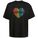Pride Heart Graphic T-Shirt, schwarz / bunt, zoom bei OUTFITTER Online