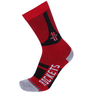 NBA Houston Rockets Shortcut 2 Socken, dunkelrot / schwarz, zoom bei OUTFITTER Online