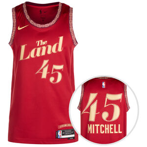 NBA Cleveland Cavaliers Donovan Mitchell City Edition 2023/24 Trikot Herren, rot, zoom bei OUTFITTER Online