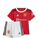 Manchester United Minikit Home 2022/2023 Babys, rot / weiß, zoom bei OUTFITTER Online