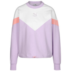 Iconic MSC Cropped Sweatshirt Damen, flieder / weiß, zoom bei OUTFITTER Online
