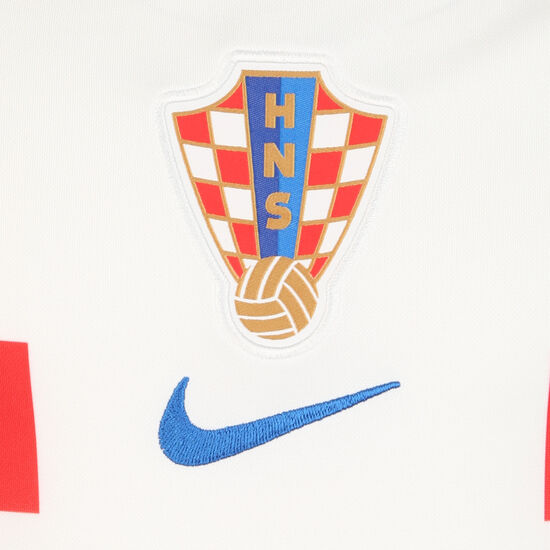 Kroatien Trikot Home Stadium WM 2022 Kinder, weiß / blau, zoom bei OUTFITTER Online