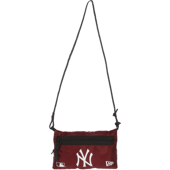 MLB New York Yankees Mini Sacoche Umhängetasche, dunkelrot / weiß, zoom bei OUTFITTER Online