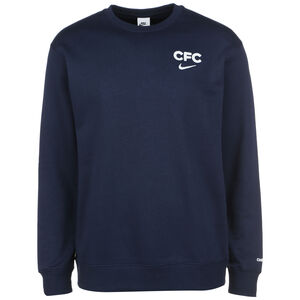 FC Chelsea Club Crew Sweatshirt Herren, dunkelblau / weiß, zoom bei OUTFITTER Online
