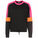 Paulina Cropped Sweatshirt Damen, schwarz / pink, zoom bei OUTFITTER Online