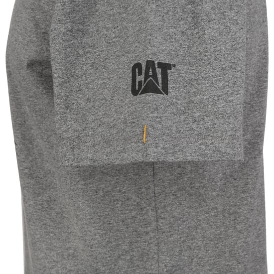 CAT Headphones T-Shirt Herren, grau / grün, zoom bei OUTFITTER Online