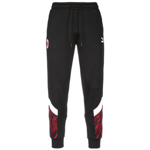 AC Mailand Iconic MCS Graphic Trainingshose Herren, schwarz / rot, zoom bei OUTFITTER Online