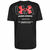 HeatGear Engineered Symbol Trainingsshirt Herren, schwarz / rot, zoom bei OUTFITTER Online