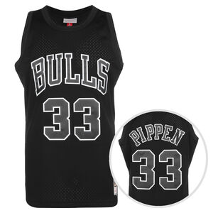 NBA Chicago Bulls Scottie Pippen Trikot Herren, schwarz / grau, zoom bei OUTFITTER Online