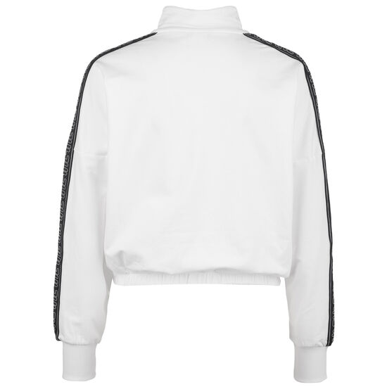 Maribel Cropped Half Zip Sweatshirt Damen, weiß, zoom bei OUTFITTER Online