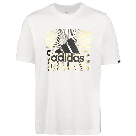 Extrusion Motion Foil Graphic T-Shirt Herren, weiß / gold, zoom bei OUTFITTER Online