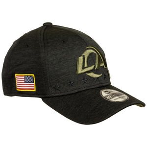 NFL Los Angeles Rams 39Thirty Salute to Service Cap, schwarz / gold, zoom bei OUTFITTER Online