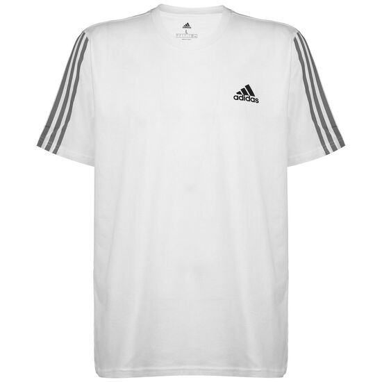 Essentials T-Shirt Herren, weiß / schwarz, zoom bei OUTFITTER Online