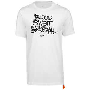 Blood Sweat T-Shirt Herren, weiß / schwarz, zoom bei OUTFITTER Online