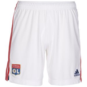 Olympique Lyon Shorts Home 2021/2022 Herren, weiß / rot, zoom bei OUTFITTER Online