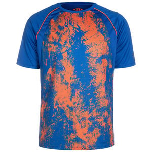 Pro Graphic Trainingsshirt Herren, blau / orange, zoom bei OUTFITTER Online