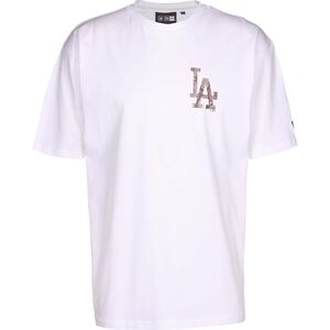MLB LA Dodgers Oversized Infill T-Shirt Herren, weiß / schwarz, zoom bei OUTFITTER Online