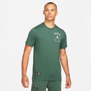 Paris St.-Germain Logo T-Shirt Herren, grün / weiß, zoom bei OUTFITTER Online
