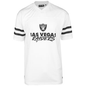 NFL Las Vegas Raiders Script Mesh T-Shirt Herren, weiß / schwarz, zoom bei OUTFITTER Online
