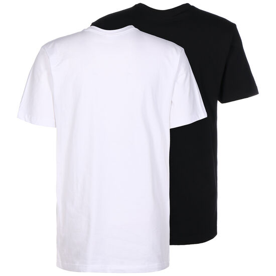 Organic Cotton Basic Pocket T-Shirt Herren, weiß / schwarz, zoom bei OUTFITTER Online