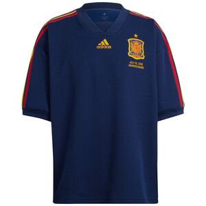 FEF Spanien Icon 34 Trainingsshirt Herren, dunkelblau / rot, zoom bei OUTFITTER Online