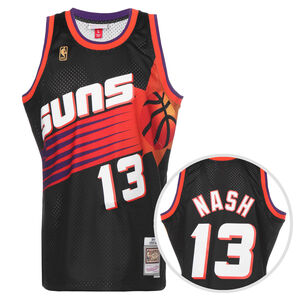 NBA Phoenix Suns Steve Nash Swingman Trikot Herren, schwarz / rot, zoom bei OUTFITTER Online