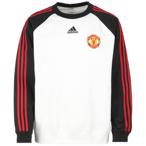 Manchester United Teamgeist Crew Trainingssweater Herren, weiß / schwarz, zoom bei OUTFITTER Online