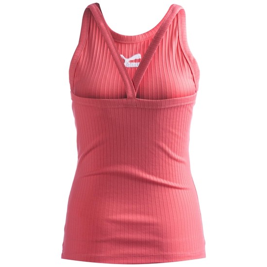 Classics Ribbed Tanktop Damen, pink, zoom bei OUTFITTER Online