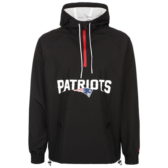 NFL Overlap Logo New England Patriots Windbreaker Herren, schwarz / weiß, zoom bei OUTFITTER Online