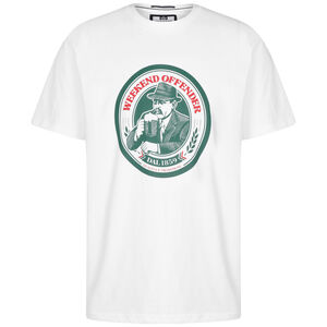 BIRRA AW22 T-Shirt Herren, weiß / grün, zoom bei OUTFITTER Online